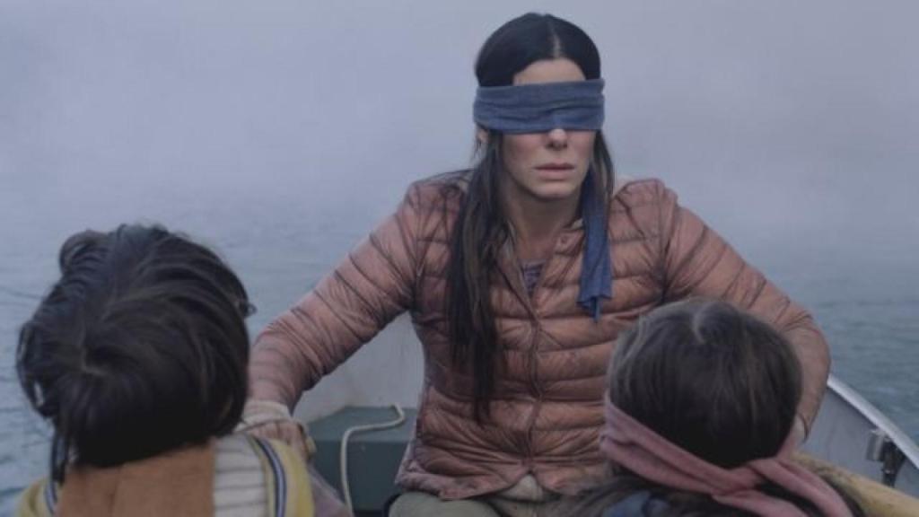 Imagen de la película de 2018 'Bird Box', interpretada por Sandra Bullock.