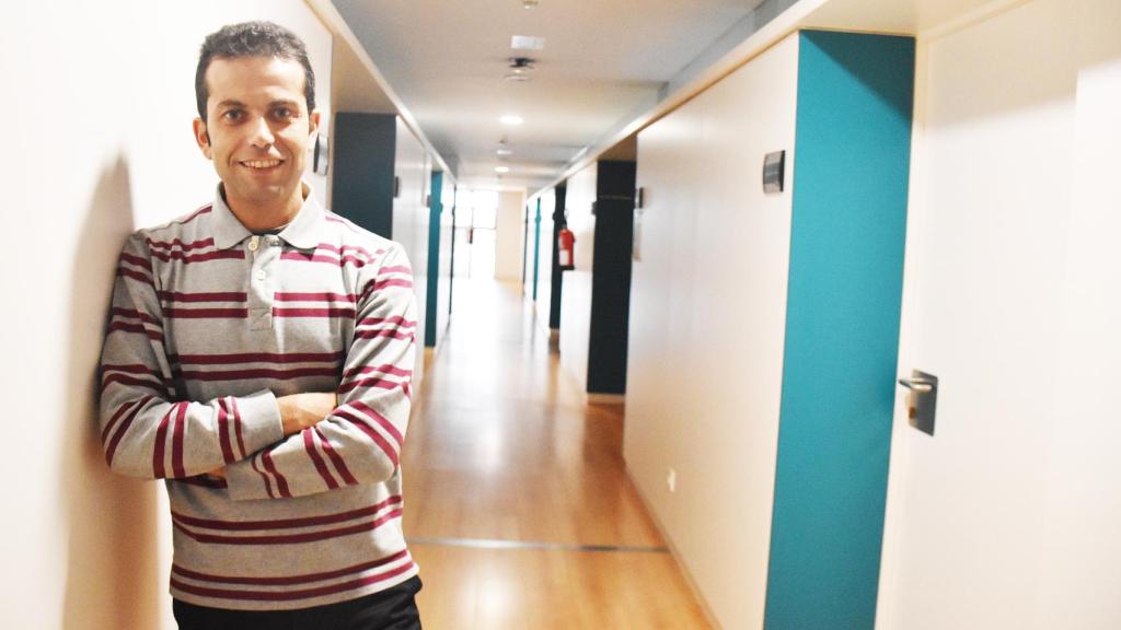 Fernando Buitrago atiende a EL ESPAÑOL de Castilla y León