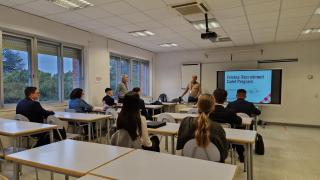 Pilotos de Adventia en las pruebas de Volotea