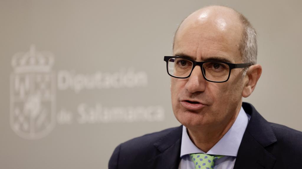 El presidente de la Diputación de Salamanca, Javier Iglesias, en una imagen de archivo.