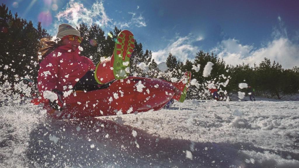 La estación de esquí La Pinilla recibe cada año a cientos de visitantes