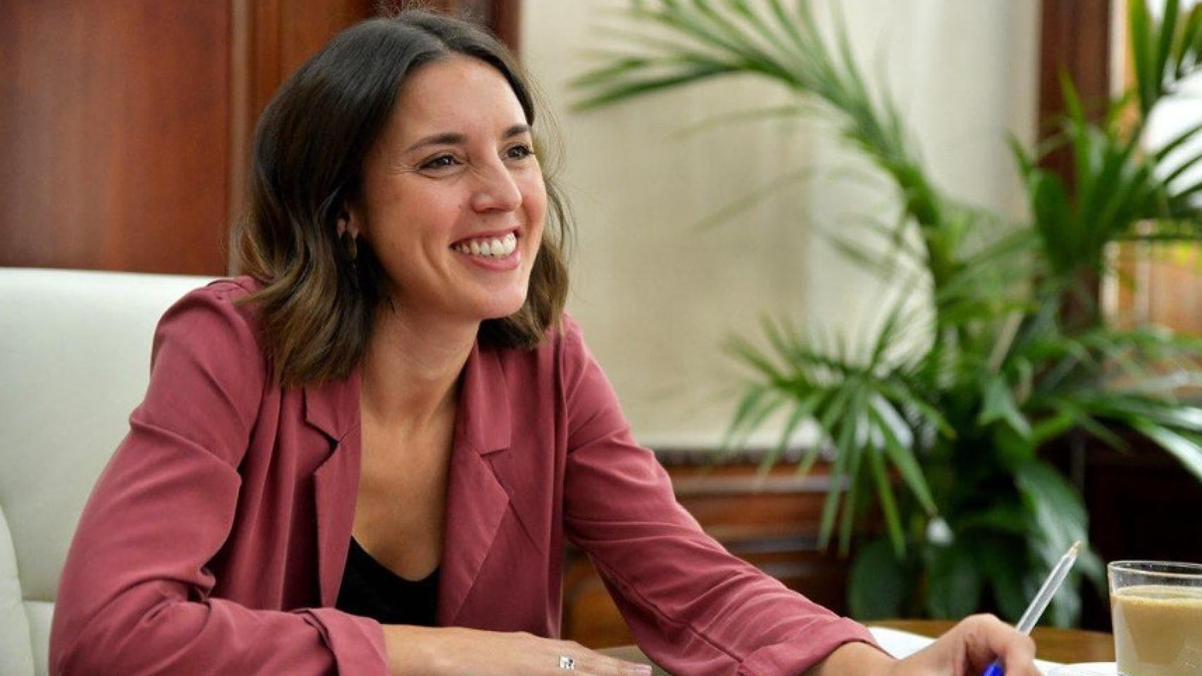 Irene Montero en sus redes sociales.