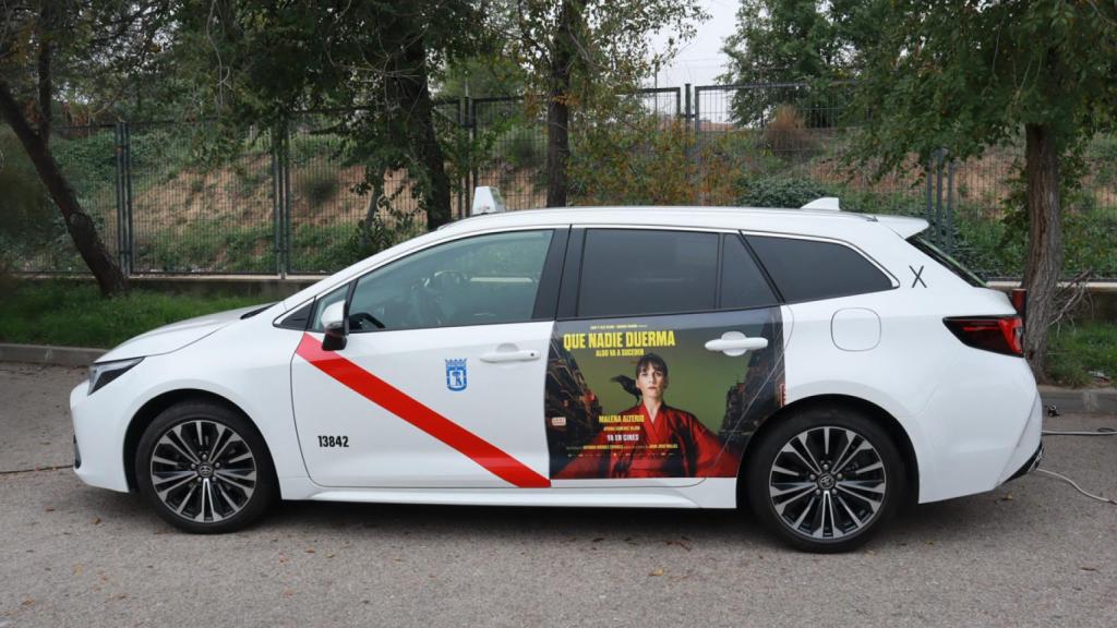 Taxi de Madrid en el que se puede viajar gratis.