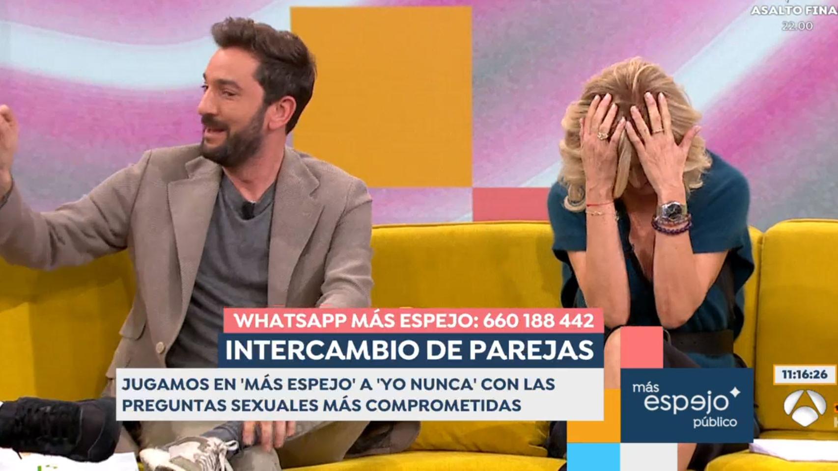 Diego Revuelta y Susanna Griso en ‘Espejo Público’.