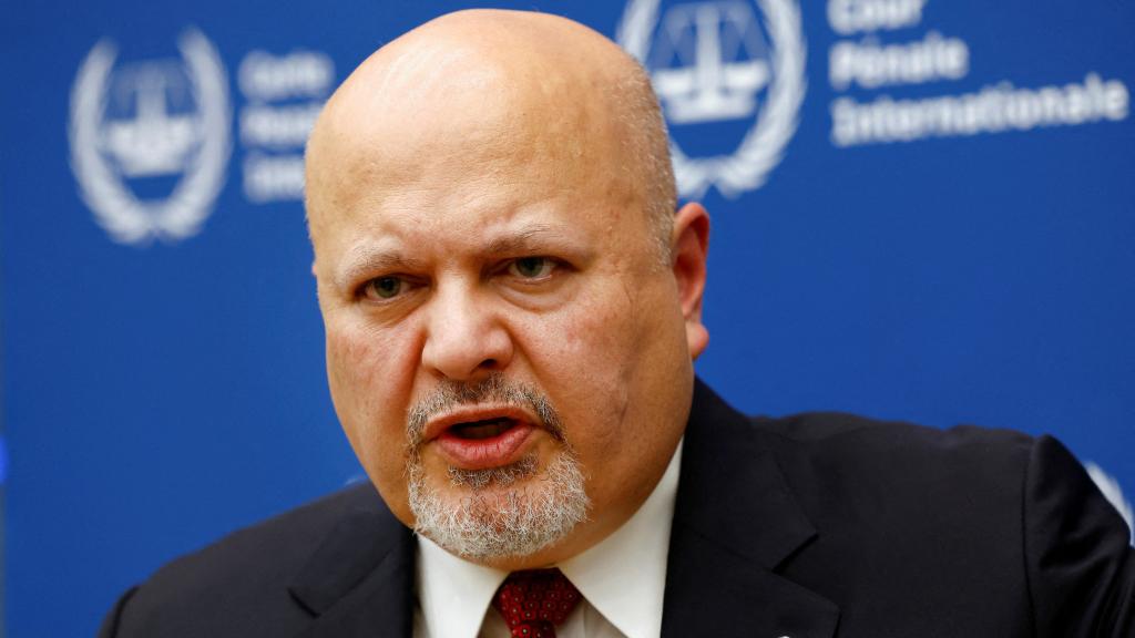 El fiscal de la Corte Penal Internacional, Karim Khan, el pasado 12 de octubre en La Haya.