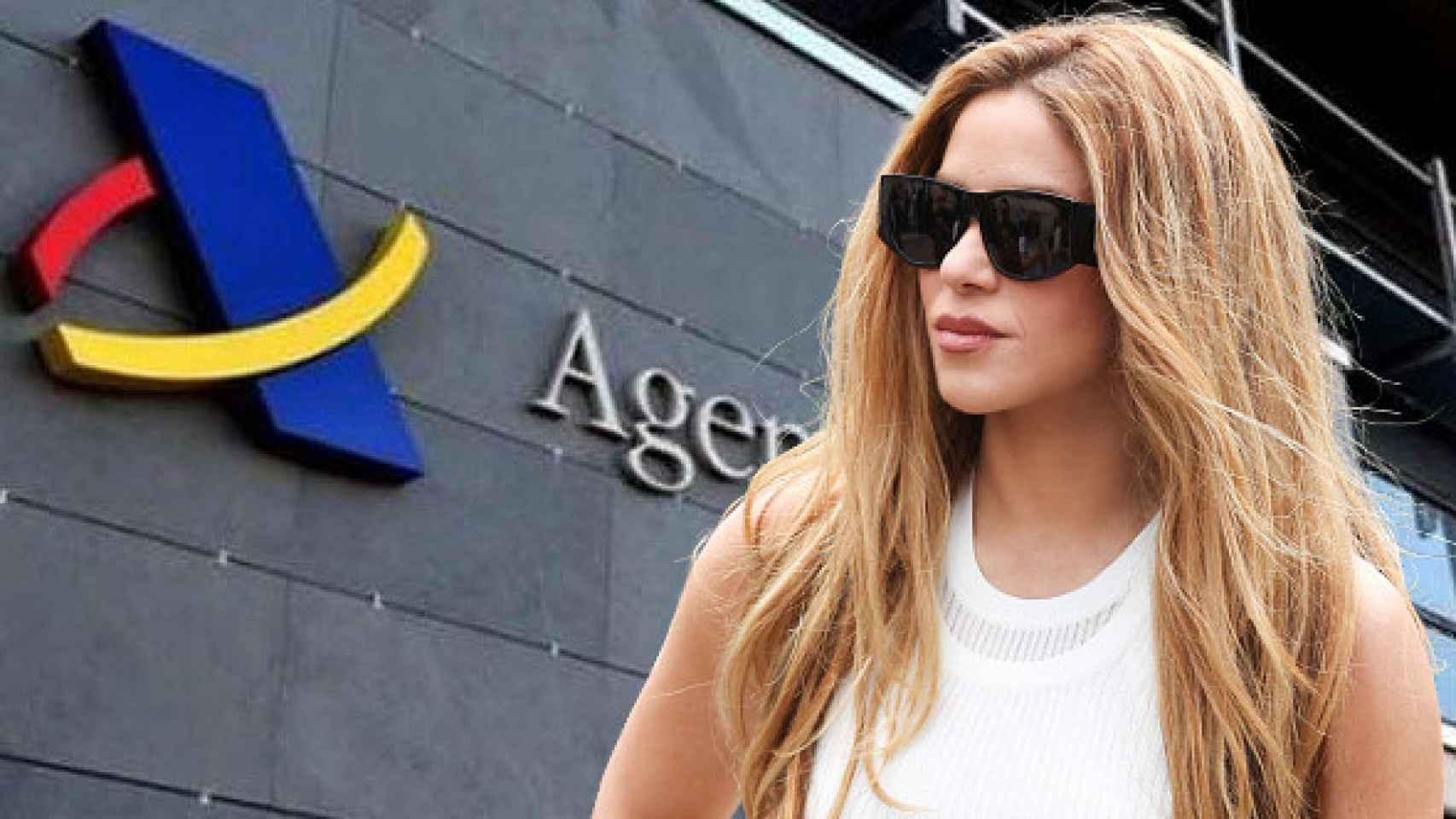 Shakira, en un montaje de JALEOS.