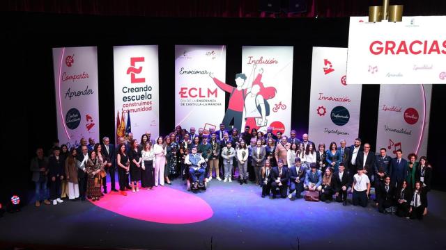 Acto por el Día de la Enseñanza. Foto: JCCM.