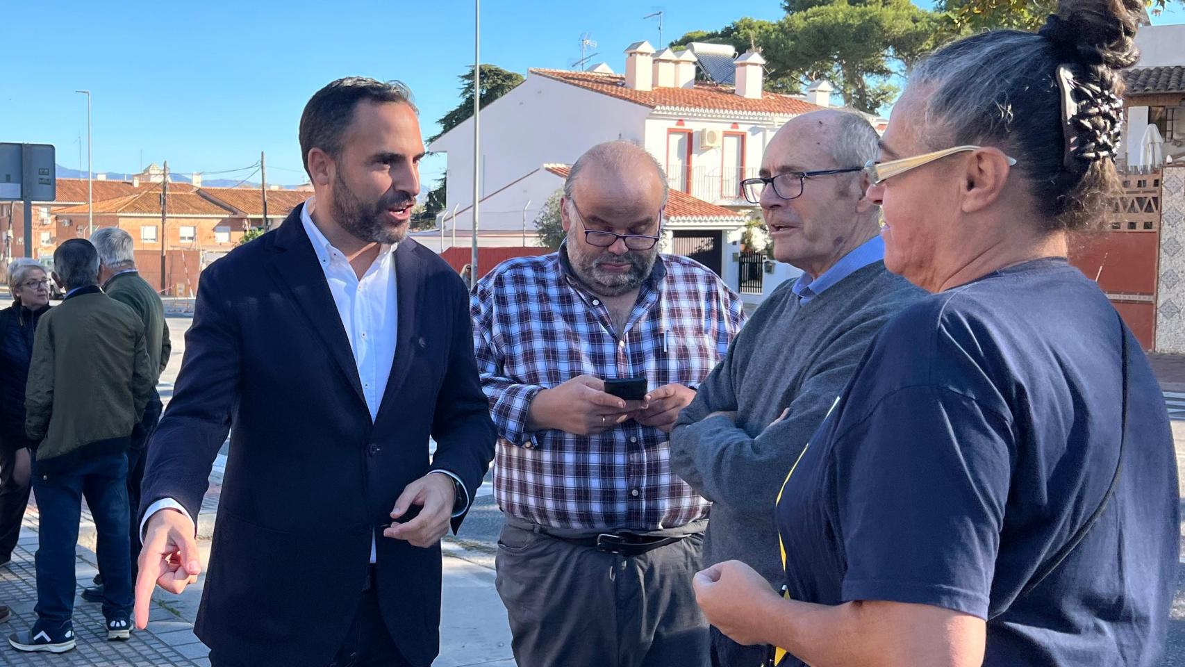 Daniel Pérez, en Málaga.