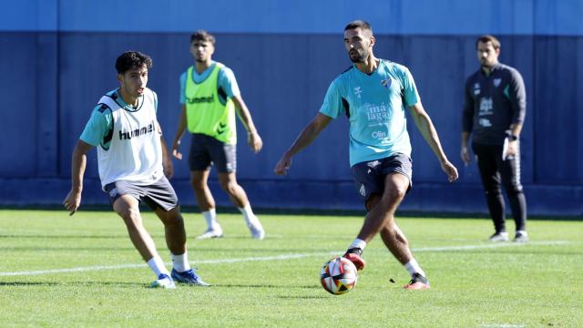 Einar Galilea, jugador del Málaga CF