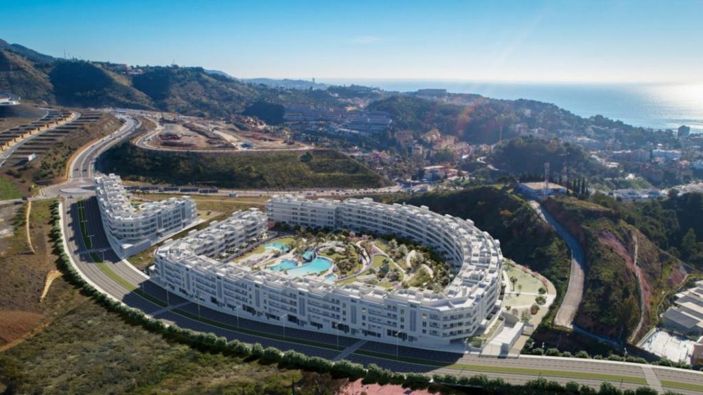 Imagen aérea de parte del desarrollo residencial de Colinas del Limonar.