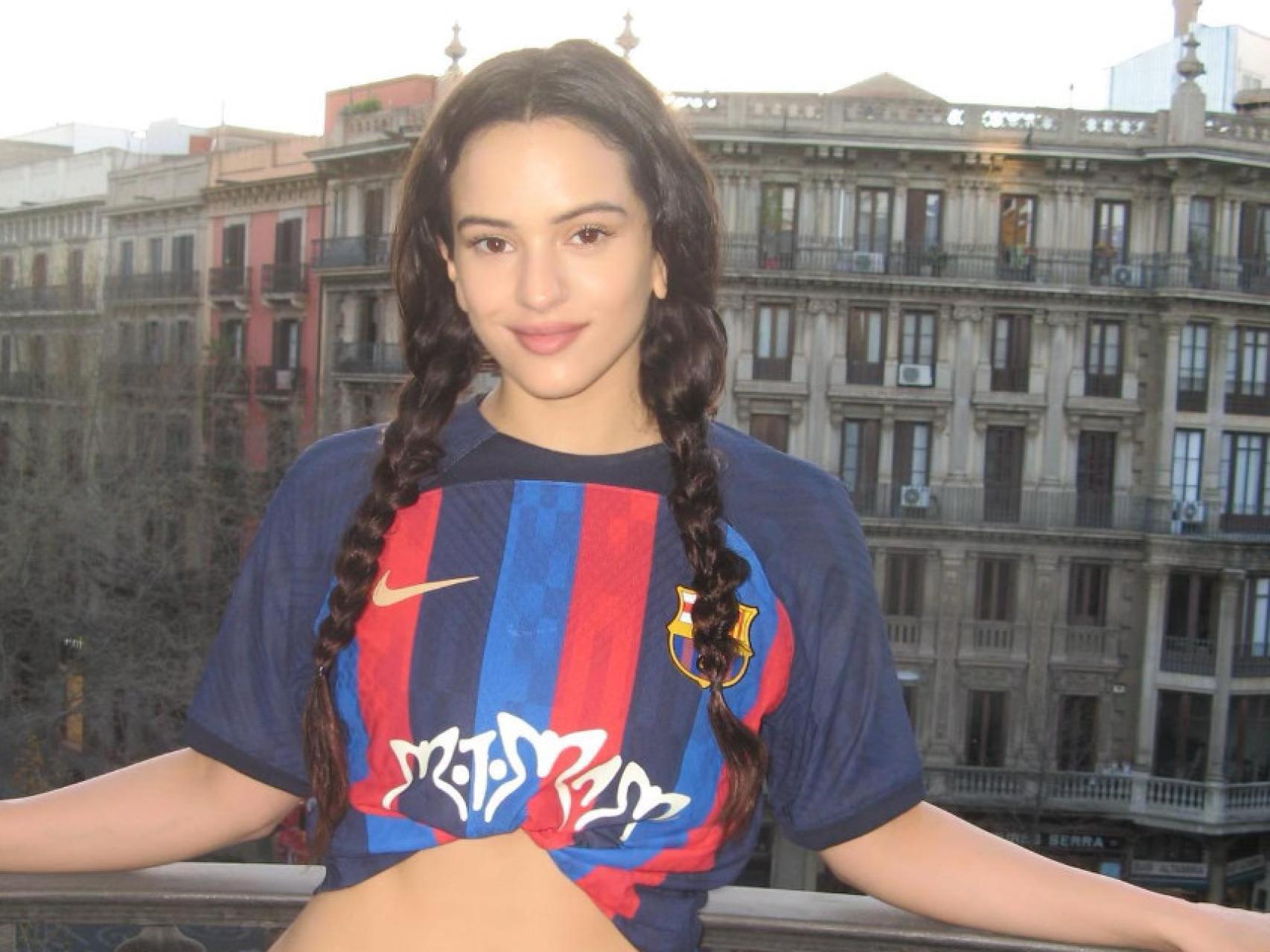 Rosalía siguiendo la tendencia del 'blokecore'