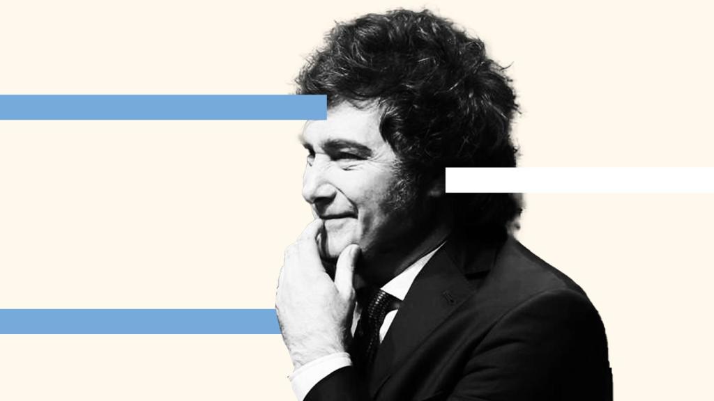 El candidato ultraliberal a la presidencia de Argentina, Javier Milei.