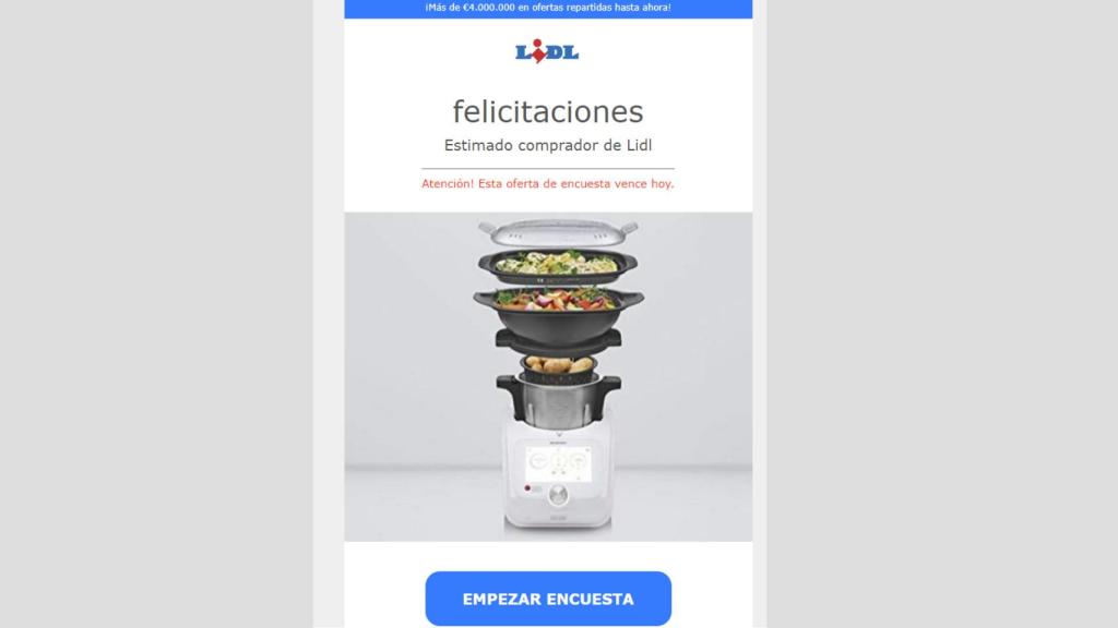 La estafa con la 'Thermomix' de Lidl.