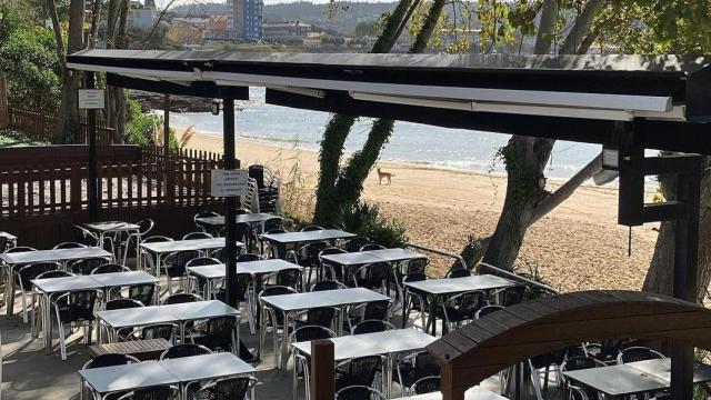 El chiringuito de Espiñeiro, en Mera