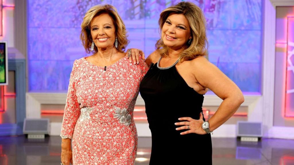 María Teresa Campos y Terelu Campos en '¡Qué tiempo tan feliz!'