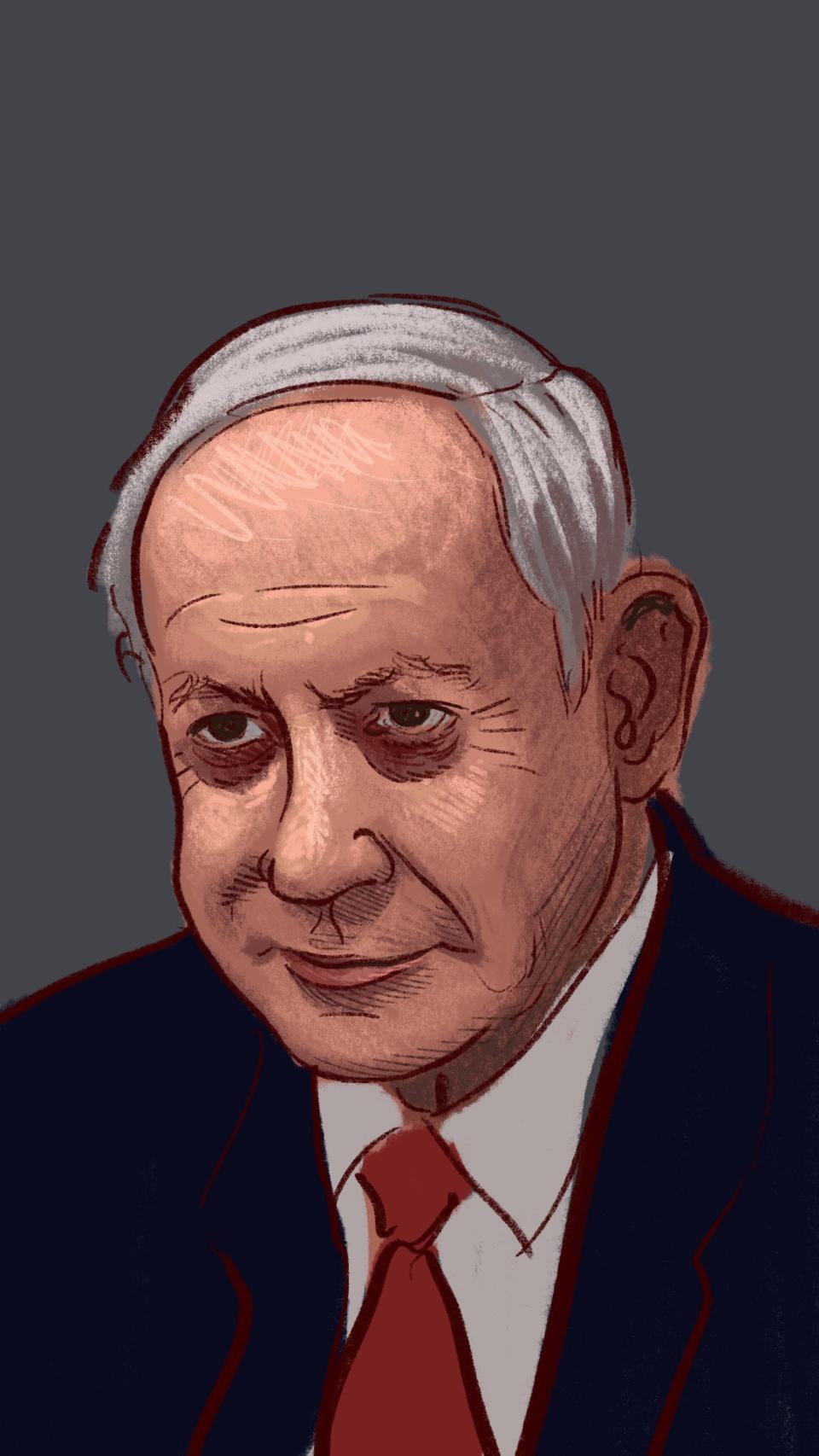 Benjamin Netanyahu.
