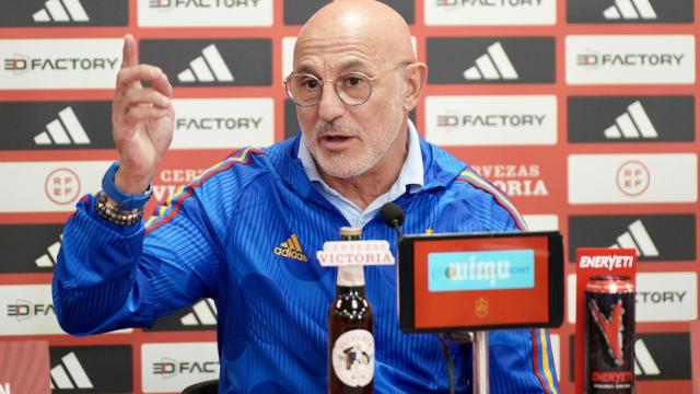 Luis de la Fuente, en la rueda de prensa previa al partido ante Georgia