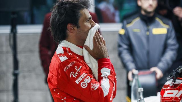 Carlos Sainz, en el GP de Las Vegas
