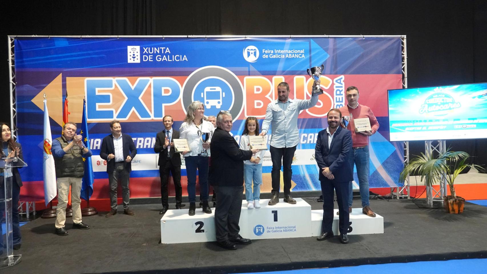 Entrega de premios al Mejor Conductor de Autocares de España 2023.