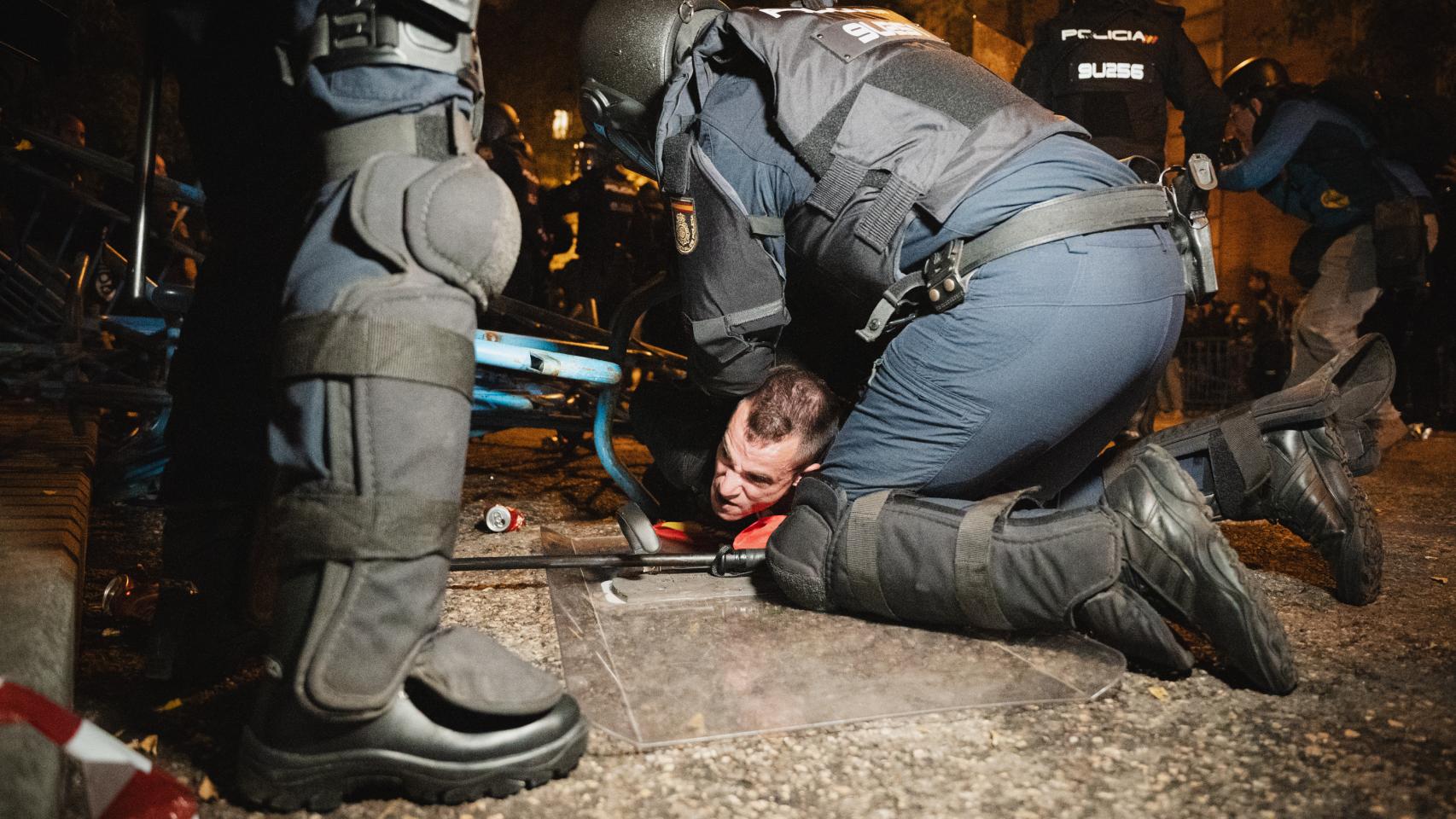 Ferraz 16 noches después: detenciones y cargas policiales