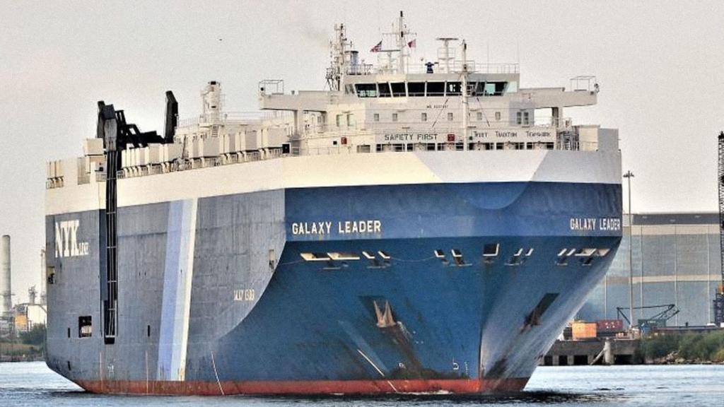 El barco confiscado por los Hutíes de Yemen