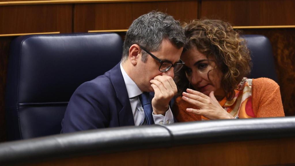 Félix Bolaños y María Jesús Montero en una imagen de archivo.