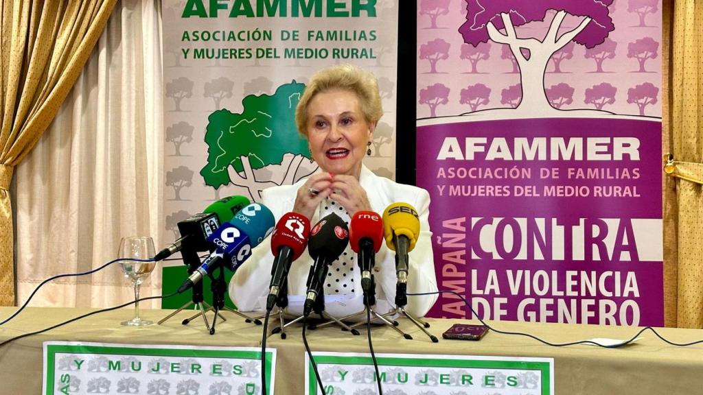 Carmen Quintanilla, presidenta de Afammer.