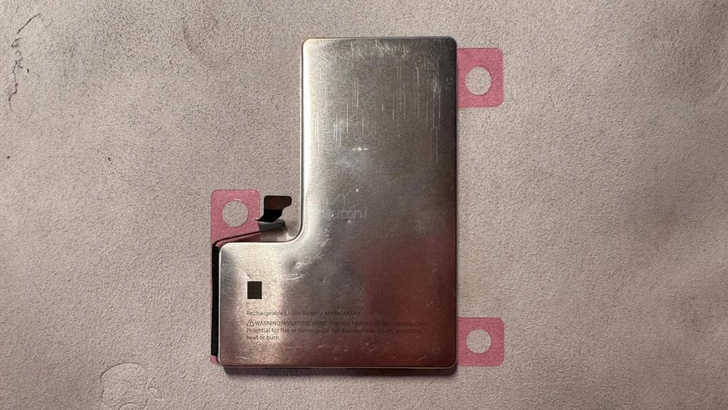 Supuesta batería prototipo de Apple.