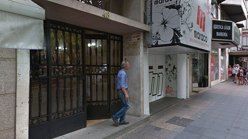 Paseo Zorrilla Número 48, lugar en el que se ubicaba la inmobiliaria
