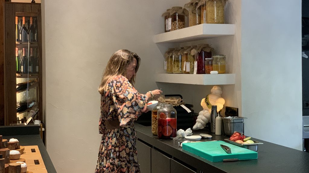 Begoña Rodrigo entre vinagres