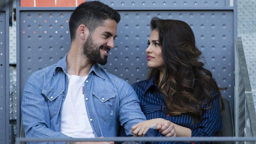 Sara Sálamo e Isco Alarcón, en una imagen de archivo.