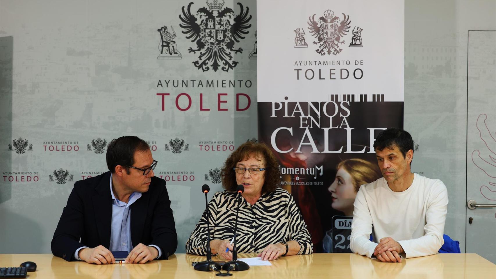 Presentación de 'Pianos en la calle'. Foto: Ayuntamiento.
