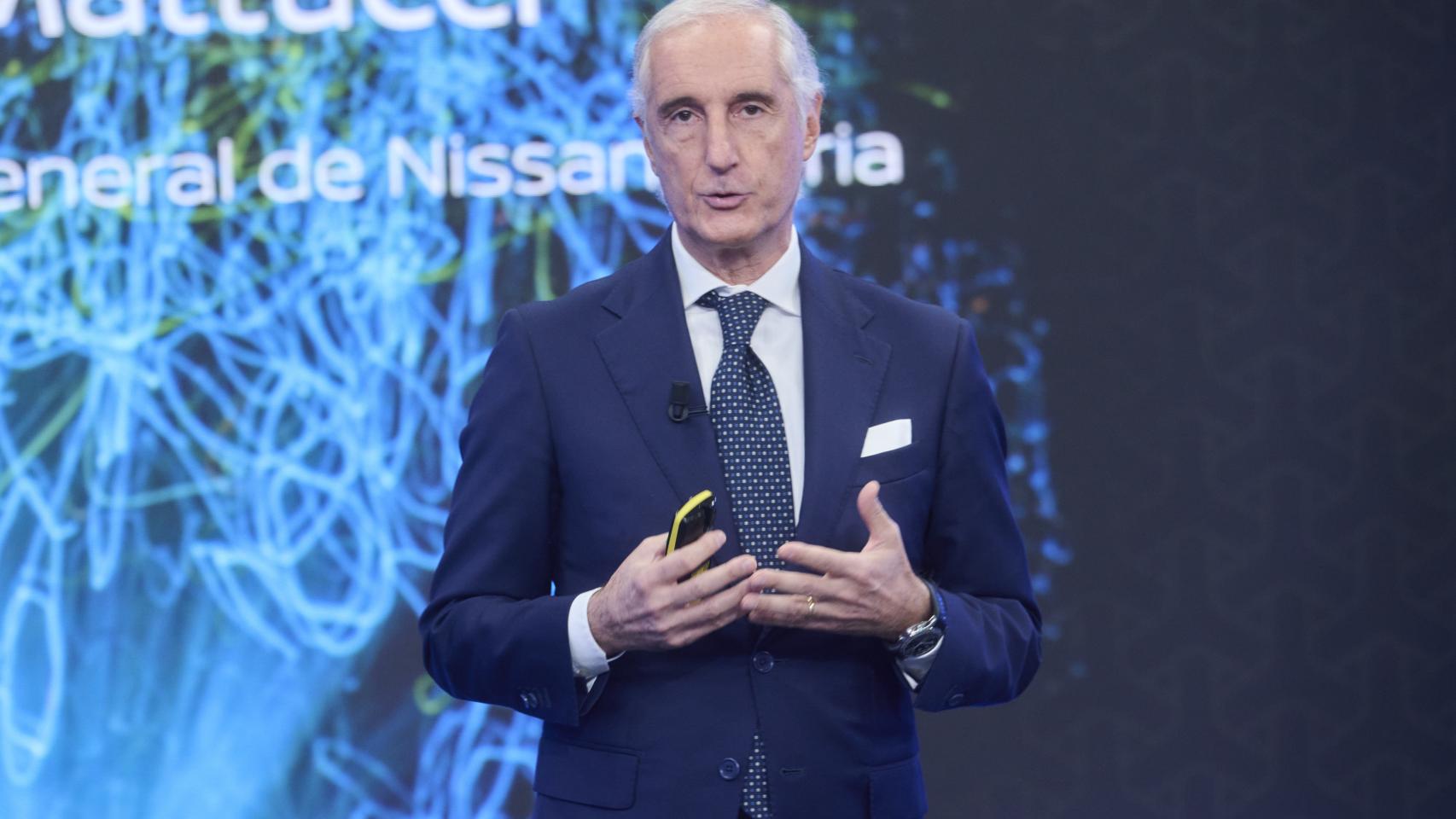 Bruno Mattucci, consejero director general de Nissan Iberia.