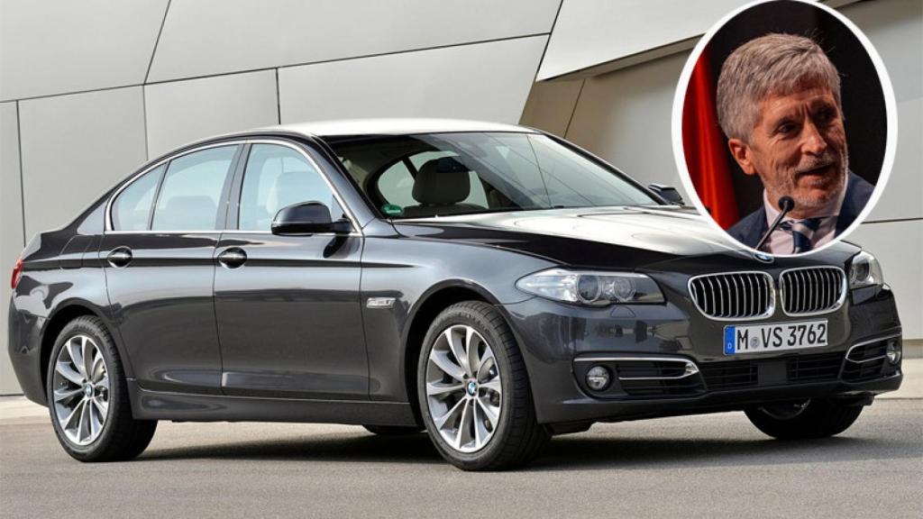 Fernando Grande-Marlaska tiene un BMW Serie 5.