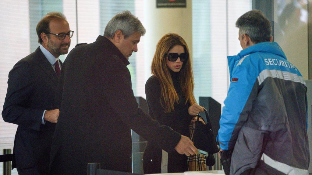 Shakira en los juzgados en el año 2019.