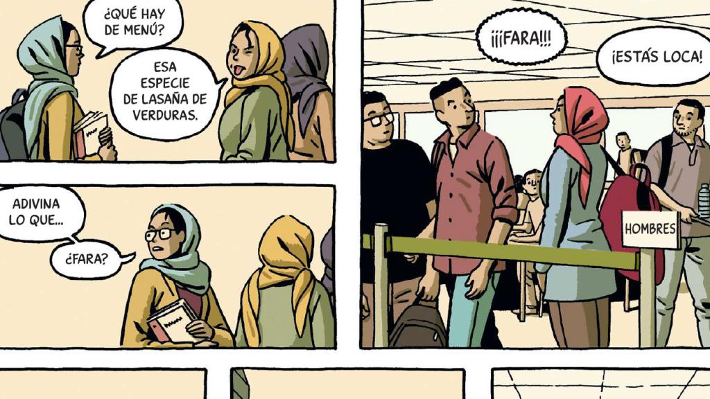Viñeta de Paco Roca en 'Mujer Vida Libertad'