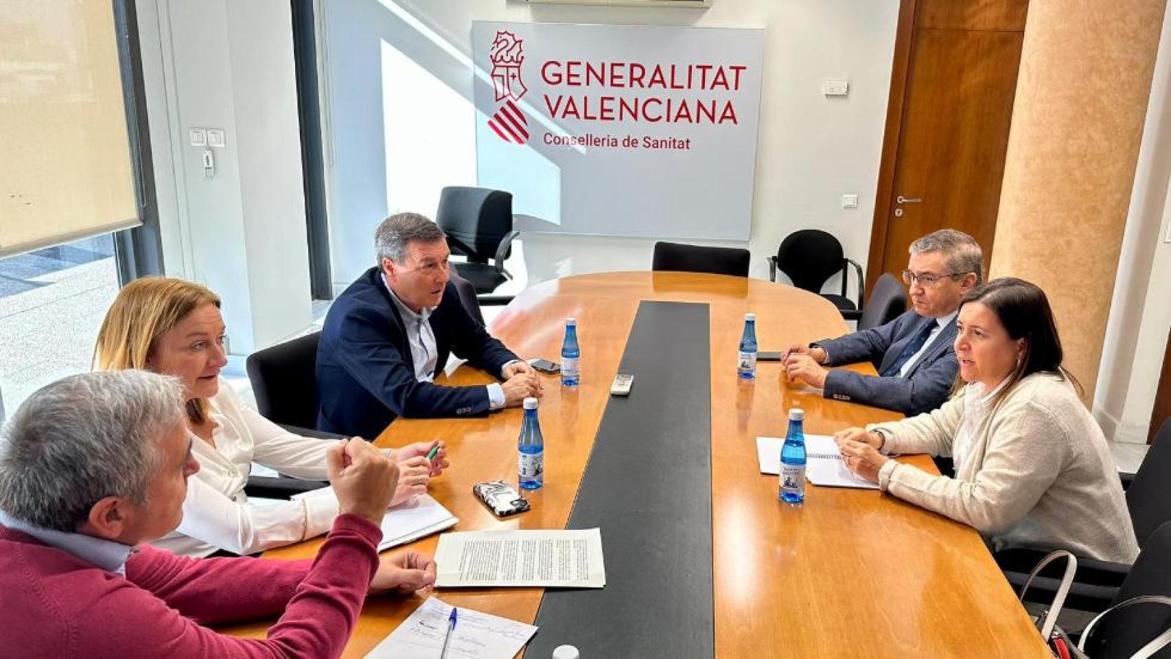 Reunión de la Conselleria de la Sanitat