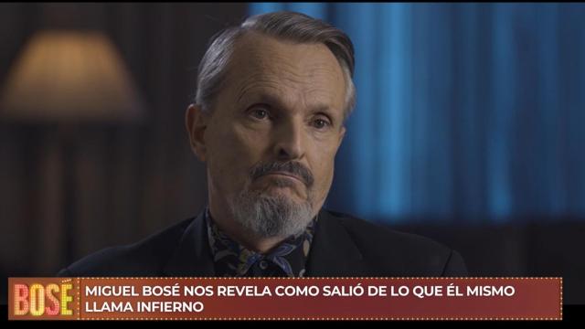 Miguel Bosé, sobre su salida de las drogas: Generalmente se entra y nunca se sale; no aporta nada.