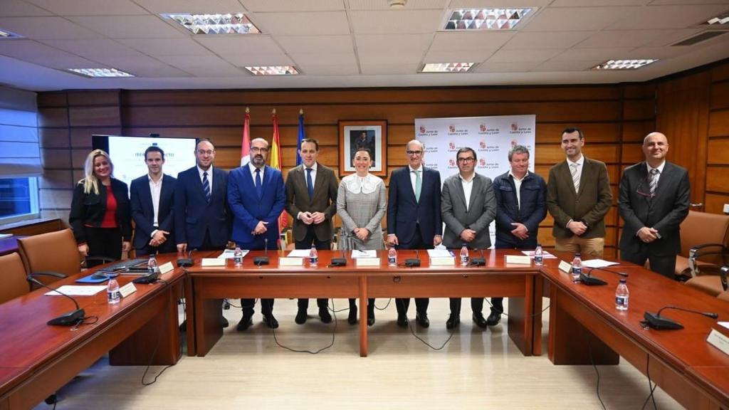 Asistentes a la reunión del proyecto europeo Íberus