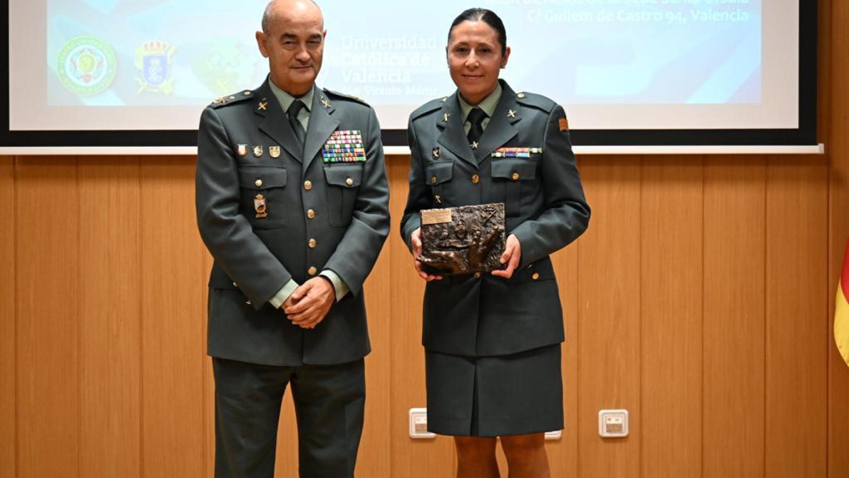 La guardia civil María Isabel Álvarez Perez
