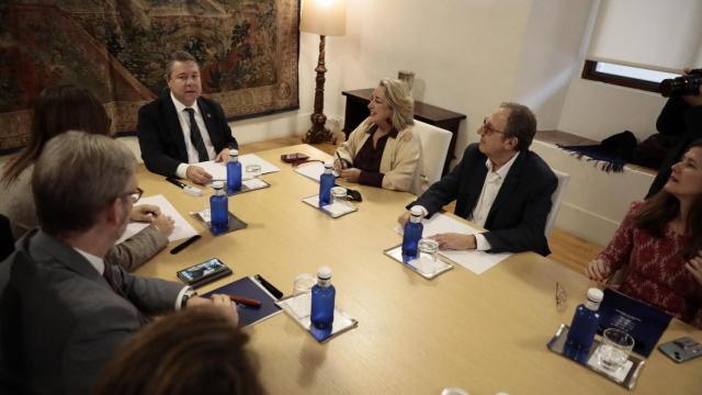 Imagen de la última reunión del Club Conecta en Toledo con Emiliano García-Page.