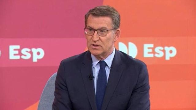El líder del PP, Alberto Núñez Feijóo, este martes en Antena 3.