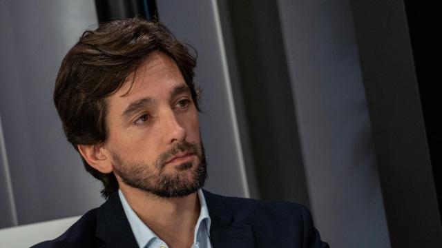 Adrían Vázquez, líder de Cs, en una entrevista reciente con este periódico.