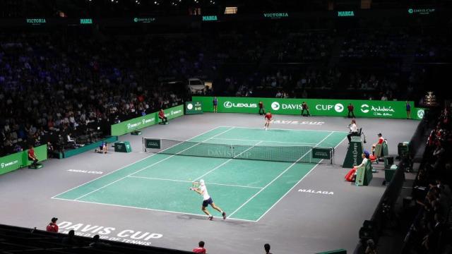 Momento de la elimnatoria entre Canadá y Finlandia.