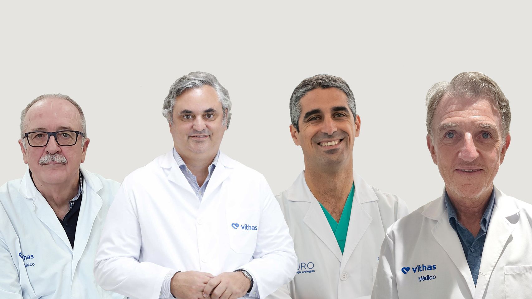 Profesionales de Urología de los hospitales Vithas de Andalucía.