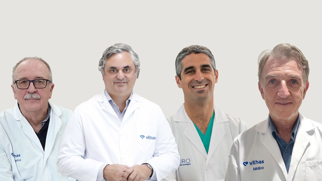 Profesionales de Urología de los hospitales Vithas de Andalucía.