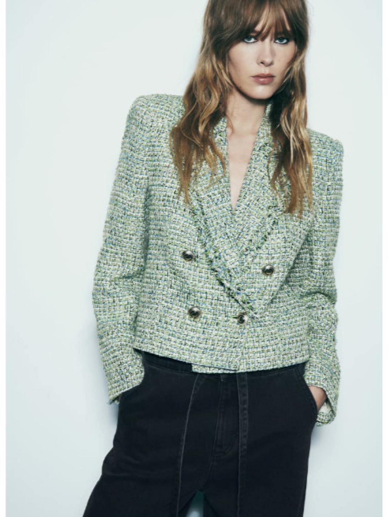 Blazer estructura corta