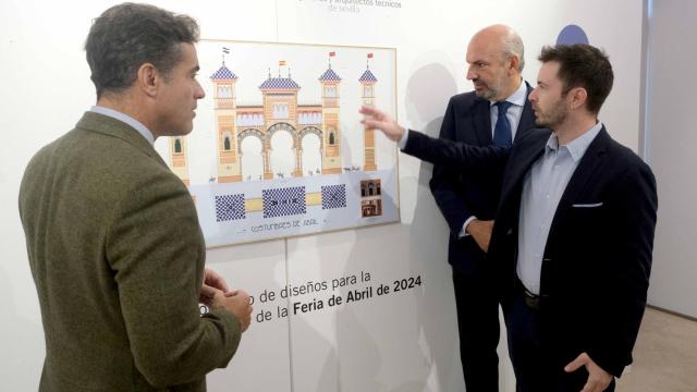 Presentación de la exposición de portadas de la Feria.