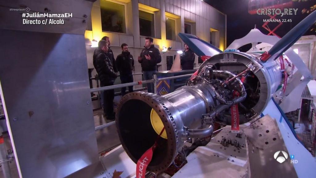 Motor TREPEL del MIura 1 en El Hormiguero