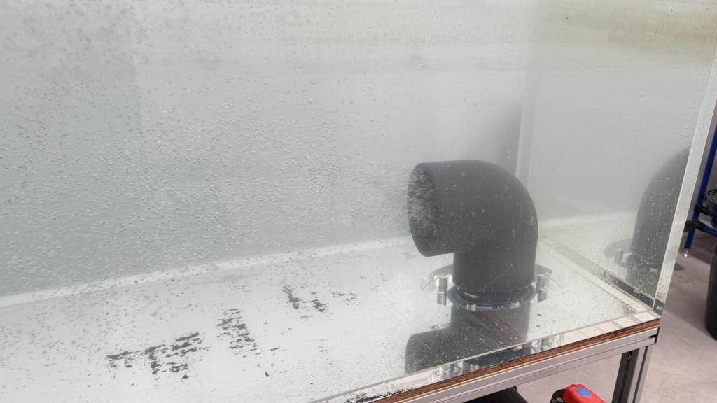 Disolución de nanoburbujas en agua